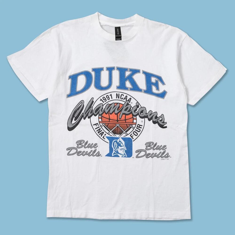 1991 Duke Blue Devils Final Four Champions T-Shirt Tee